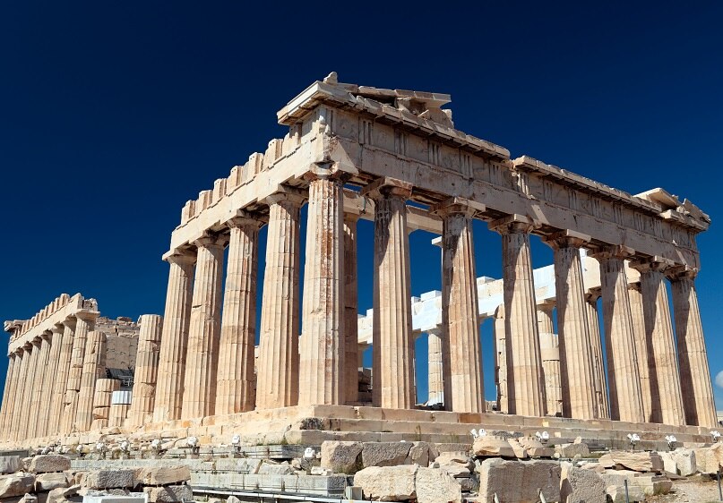 アテネ市内半日観光ツアー <br />(アクロポリス-パルテノン神殿、アクロポリス博物館)<br /> <英語&日本語>