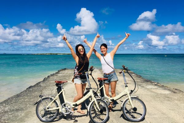 電動自転車で行く、楽々カイルア＆ラニカイビーチツアー