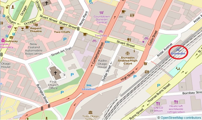 DUNEDIN STATION / ダニーデン駅
