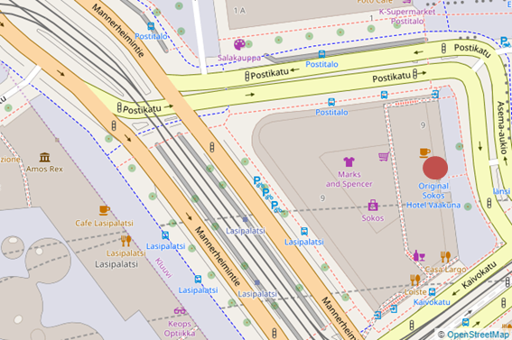 オリジナル・ソコス・ヴァークナ・ホテルのロビー