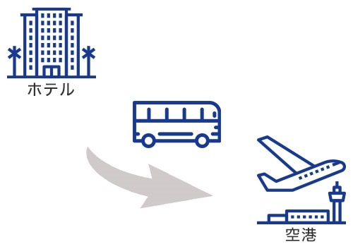 ホテル→空港（片道）