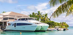 離島送迎フェリー（ママヌザ諸島）