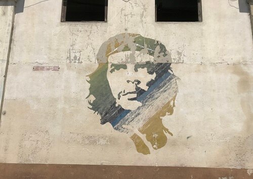 チェ・ゲバラ壁画（ハバナ市内）