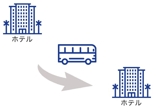 【専用車送迎・ガイド無し】ホアヒンホテル → バンコクホテル