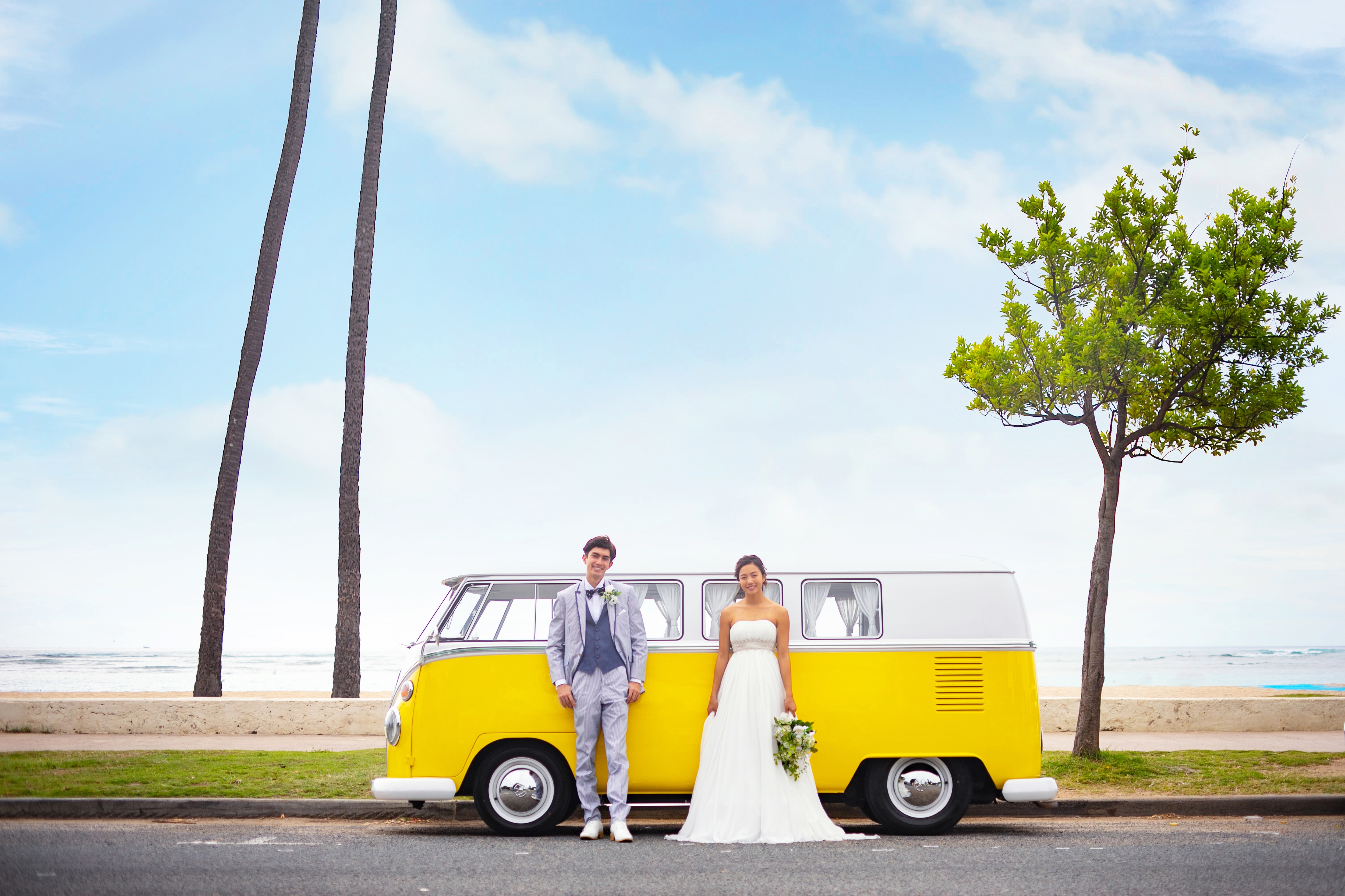 H I S Photo Mariage ワーゲンバスフォトホノルル オアフ島 ハワイ アメリカ のオプショナルツアー 海外現地ツアー格安予約