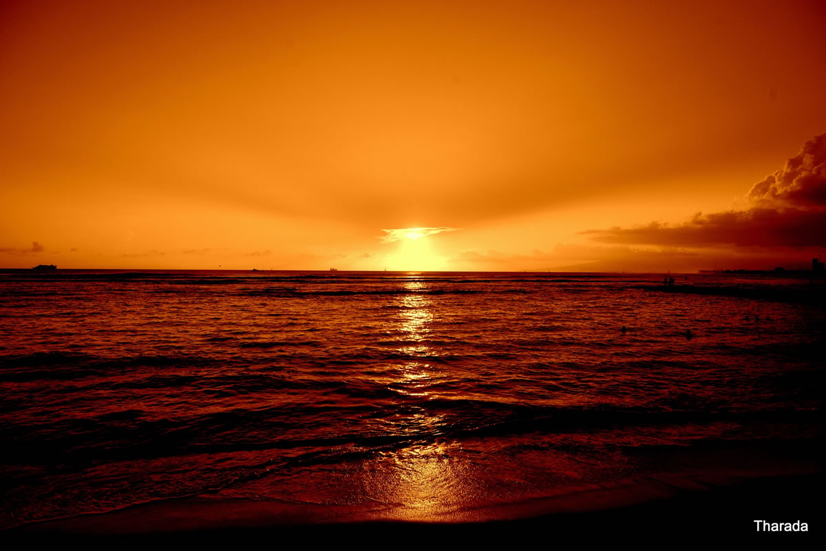 【アート】Sunset of Hawaii 〜サンセットオブハワイ〜