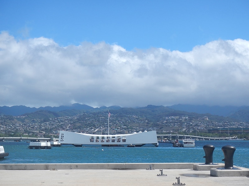H I S パールハーバー アリゾナ記念館 戦艦ミズーリ 太平洋航空博物館 ホノルル オアフ島 ハワイ アメリカ のオプショナルツアー 海外現地ツアー格安予約