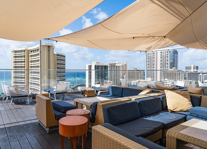 H.I.S.】LeaLea ハワイ絶景朝食ビュッフェ at スカイ ワイキキホノルル