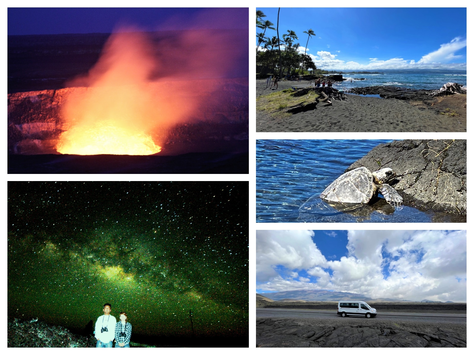 キラウエア博士ナイトツアー 世界遺産 ハワイ火山国立公園（キラウエア火山）と星空見学＜貸し切りプライベートチャーター＞