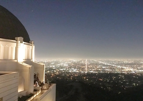 H I S グリフィス天文台夜景 豪華食事ツアー ラ ラ ランド編 ロサンゼルス アメリカ合衆国 のオプショナルツアー 海外現地ツアー格安予約