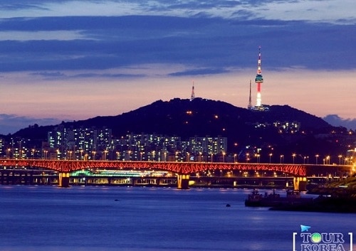 H I S 満喫 ソウル夜景ツアー 漢江ライブ遊覧船 レインボー噴水 Nソウルタワー 夕食付き ソウル 韓国 のオプショナルツアー 海外現地ツアー格安予約