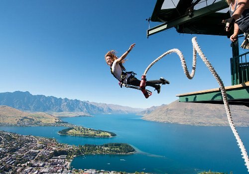 H I S レッジバンジージャンプ 47m クイーンズタウン ニュージーランド のオプショナルツアー 海外現地ツアー格安予約